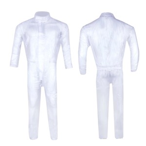 ชุดแข่งรถโกคาร์ทกันน้ำชุดเต็มตัวแบบใสหนึ่งชิ้นพร้อมโลโก้และดีไซน์ตามสั่ง - Product Image 3