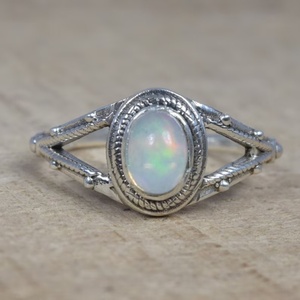 Joyería estudio nuevo diseño 925 plata esterlina cuarzo ahumado piedras preciosas bisel ajuste anillo indio hecho a mano cristiano lujo - Product Image 3