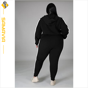 Chándal activo de talla grande para mujer, suave, elástico y perfecto para deportes y ocio - Product Image 2