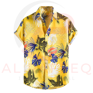 เสื้อยืดชายหาดของผู้ชายเสื้อยืดระบายอากาศพิมพ์ลายมีให้เลือก - Product Image 1