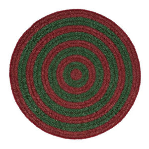 DISEÑADOR MUY ATRACTIVO DECORACIÓN DEL HOGAR NUEVO ESTILO FORMA REDONDA CON CUENTAS A MANO MESA BORDADA A MANO-FABRICANTE DE DISEÑO DE ESTERAS - Product Image 3