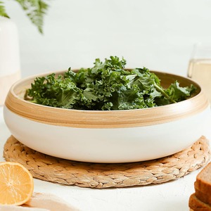 Artículos calientes Ensalada de bambú Cuenco para servir Vajilla Cuencos de bambú hilados Vajilla al por mayor hecha en Vietnam - Product Image 5