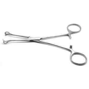 Rampley 24,5 cm 9,5 "Fórceps quirúrgicos manuales Esponja que sostiene mandíbulas dentadas Acero inoxidable Hecho en Pakistán - Product Image 3