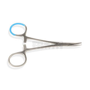 คีมผ่าตัดหยุดเลือดแบบใช้มือ ทนทาน ดีไซน์แบบตรงและโค้ง พร้อมระบบล็อค ผลิตจากสแตนเลส HERMANN MEDITECH HM-HF-4004 มาตรฐาน ISO13485 - Product Image 5