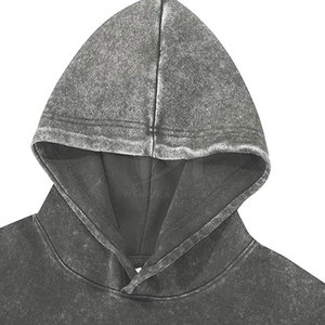 Outdoor Use Breathable Hot Selling Basics <b>Men</b> Acid Wash Hoodies Light Weight Adjustable <b>Pullover</b> <b>Men</b> Acid Wash Hoodies - Product Image 5