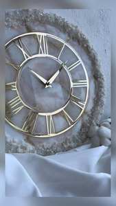 DIVERS Horloge murale en résine époxy Résine époxy Salon meilleur qulatiye Meubles Décoration intérieure Horloge murale personnalisée meilleur - Product Image 2