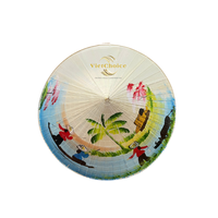 Sombrero Tradicional Vietnamita Non La con Logotipo Personalizado, Hecho a Mano con Bambú, Hierba Natural y Hoja de Palma, para Viajes, Uso Diario y Casual