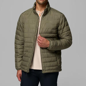 Veste matelassée d'hiver personnalisée pour homme avec logo, veste matelassée zippée de haute qualité, vêtements décontractés, design surdimensionné personnalisé, manches longues, 2026 - Product Image 4