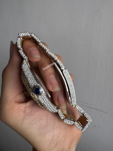 Moissanite Diamond Watch Reloj de diseño de lujo para hombres Diseño personalizado Hip Hop Joyería para raperos Reloj de acero inoxidable para hombres - Product Image 6