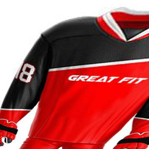 Uniforme de Hockey Personalizado de Bajo Precio con Número, 100% Poliéster, Impresión Personalizada, Uniforme de Hockey sobre Hielo Transpirable - Product Image 3