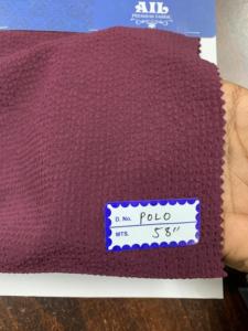 Tela de Camisería de Algodón y Poliéster Premium Polo Popcorn, 58 Pulgadas de Ancho, para Camisas de Hombre y Mujer (Calidad Premium) - Product Image 3