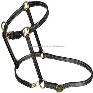 เชือกแขวนคอหนังม้าทำจากผู้ผลิตอินเดียปรับแต่งได้และมี MOQ ต่ำพร้อมฮาร์ดแวร์ทองเหลืองและการเย็บที่มีความคมชัด - Product Image 6