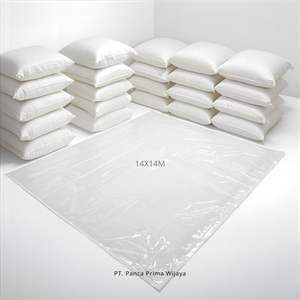 High Quality OGAWA PVC <b>Fumigation</b> Plastic Sheet 14x14m 150 Micron OEM Available for Grain Storage & Pest Control - Product Image 1