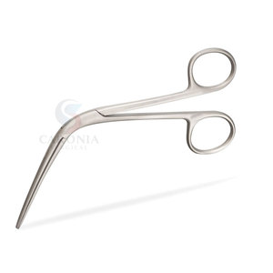 Venta al por mayor de instrumentos quirúrgicos manuales de acero inoxidable de alta calidad de 70mm logotipo personalizado fórceps aurales de mandíbula Lisa certificación CE - Product Image 1