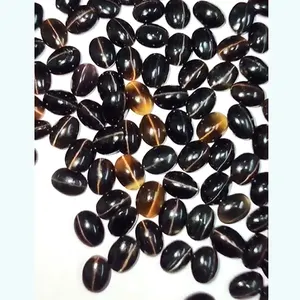 182 Pcs Natural Sulemani Cats eye 6-8mm Oval Cabochon 276 ct lot Iroc Sales Free form High quality loose gemstone for Jewellery