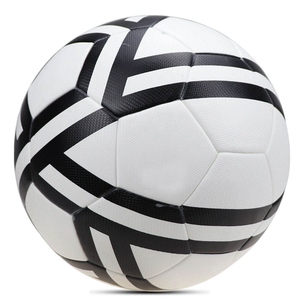Balón de Fútbol Cosido a Máquina Promocional, Tamaño 5, Balón de Fútbol de PU con Impresión Personalizada para Eventos de Visibilidad de Marca - Product Image 1