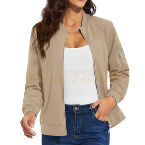 <b>Light</b> <b>Weight</b> Stylish Breathable Bomber <b>Jacket</b> Premium Quality Top Selling Women Bomber <b>Jacket</b> - Product Image 3