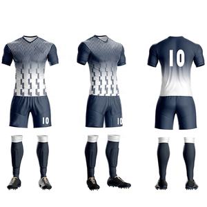 ชุดเสื้อฟุตบอลสำหรับผู้ชายดีไซน์ชุดตัดอัตโนมัติพร้อมโลโก้ออกแบบได้ตามต้องการ - Product Image 6