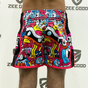 Short de combat Muay Thai et MMA en polyester 100% de qualité supérieure Short de boxe pour adultes pour hommes - Product Image 5