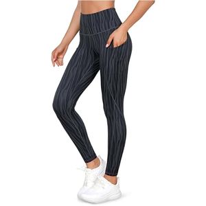 Leggings Deportivos para Mujer, Spandex/Poliéster, Color Sólido, Cintura Alta con Cordón, Sin Costuras, Personalizados, Ropa Deportiva Activa - Product Image 3