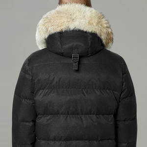 Parka écologique de grande qualité pour hommes grande taille Vestes d'hiver à capuche en coton confortables et élégantes nouveauté OEM - Product Image 6