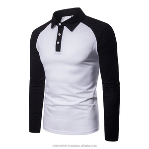 Camisa Casual de Punto para Hombre, Estilo Europeo y Americano, Otoño Invierno, Manga Larga, Transpirable, 100% Algodón - Product Image 5