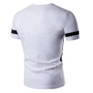 Camisetas de algodón de verano de nuevo diseño para hombre, 100% de algodón, transpirable, entrenamiento de gimnasia, moda informal de gran tamaño con mangas cortas - Product Image 6