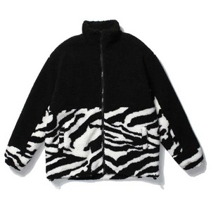 Streetwear Wholesale Plus Size Winter Men Fleece <b>Sherpa</b> Custom Jacket - Product Image 5
