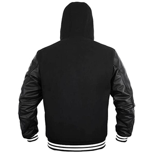 Nouvelle veste de baseball Varsity pour tissu respirant pour hommes fabriqué avec un matériau de haute qualité pour 2025 broderie rayée en gros - Product Image 2