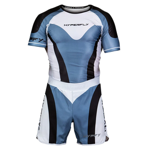 Shorts de MMA personnalisés avec logo, respirants, écologiques, à taille élastique, impression par sublimation - Product Image 4