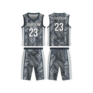 Vêtements de basket-ball personnalisés pour hommes, maillot de basket-ball respirant imprimé à séchage rapide, ensemble d'uniformes de football pour enfants - Product Image 6