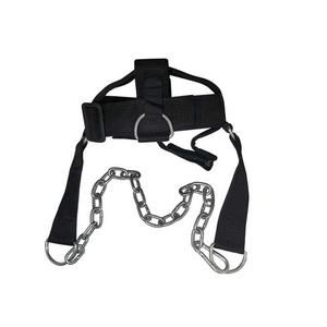 Sangle d'exercice avec chaîne harnais de tête de puissance de cou réglable nouveauté ceinture d'entraînement gymnastique Fitness harnais de tête de cou - Product Image 1