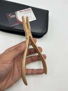 Pince d'extension de cheveux d'étanchéité de Surface plate en acier écologique professionnelle outils presse à ruban Polyester pour Extensions de cheveux - Product Image 2