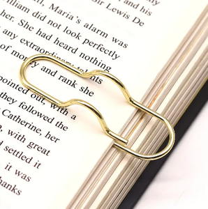 ที่คั่นหนังสือโลหะสีโรสโกลด์ทันสมัยหรูหราของขวัญปีใหม่ - Product Image 3