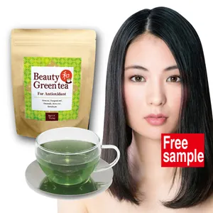 免费样品日本美女减肥茶减肥绿茶健康及医疗美容排毒私人标签产品制造日本