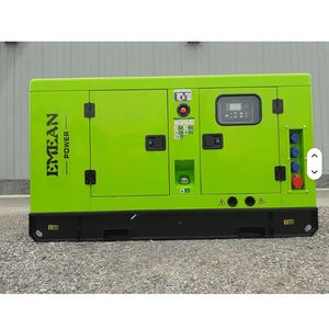 Générateurs diesel silencieux de petite taille avec refroidissement par ventilateur, 15 kW, 10 kW, 20 kW, 15 kVA, 20 kVA, garantie de 3 ans, marque d'origine américaine - Product Image 1