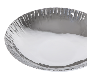 Plateau décoratif en aluminium fait main de qualité supérieure, forme personnalisable, artisanat métallique pour la maison, les fêtes, les mariages, plateau de service - Product Image 5