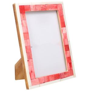 Personnalisé Belle qualité artisanale belle os en bois et incrustation de résine cadre photo pour la décoration de l'Inde. - Product Image 2