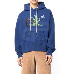 เสื้อฮู้ดดี้ผู้ชายคุณภาพดีไซน์ใหม่ ทรงโอเวอร์ไซส์ มีซิป - Product Image 4