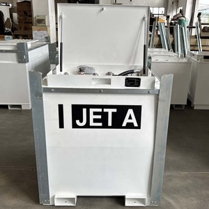 Tanque de Almacenamiento de Combustible de Aviación Jet A1 y Diésel |   Construcción de Doble Pared de Acero al Carbono |   Capacidad Certificada de 1000L-10000L - Product Image 1
