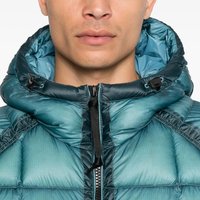 Vestes matelassées de couleur vert marine brillantes pour l'extérieur, fermeture éclair, design personnalisé, vêtements de rue de haute qualité pour hommes, tendance, fermeture à capuche