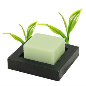 Barra de jabón corporal de té verde Matcha de la mejor calidad, jabón antibacteriano facial e hidratante, producto agrícola de Vietnam - Product Image 1