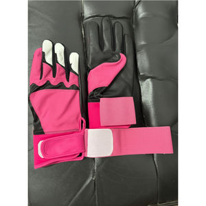 Gants de frappe de baseball en cuir durables, résistants à la transpiration, paume antidérapante, pour l'entraînement et les matchs - Product Image 4