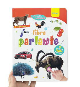 Libro de <span class=keywords><strong>audio</strong></span> de fonética en español para niños Libros electrónicos En Español Infantiles Tablero de sonido educativo Impresión de libros - Product Image 2