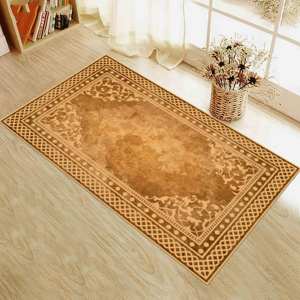Tapis de prière brun, tapis spirituel, tapis de prière, tapis islamique, tapis lavable en machine, tapis à poils doux - Product Image 4
