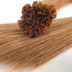 Vente en gros Vietnam V Tip Extensions de cheveux 100gr/pcs Cheveux humains Double Drawn Remy Kératine Extensions de cheveux - Product Image 1