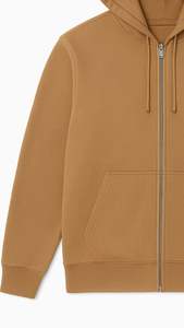 Sweats à capuche surdimensionnés zippés 100% coton pour hommes 250 GSM Winter Season - Product Image 2