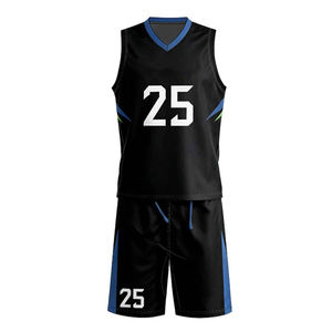 Diseño de Logotipo Personalizado, Uniforme de Baloncesto Profesional 7V7, Uniforme de Entrenamiento Personalizado, Transpirable, 100% Secado Rápido, Cuello Redondo, Sin Mangas, con Bandera - Product Image 5