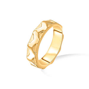 แหวนทองคำขาว 14k สำหรับผู้หญิง ประดับเพชรเจียระไนพร้อมใบรับรอง IGI - Product Image 3