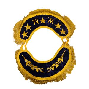 คำสั่งซื้อปลอกคอสีฟ้าปักลายดาวตะวันออกของใหม่ปลอกคอ2023สั่งทำ - Product Image 4